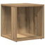 sidebord 33x33x34 cm konstrueret træ kunsteg
