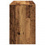 skrivebord 101x50x76,5 cm konstrueret træ antikt trælook