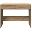 skrivebord 101x50x76,5 cm konstrueret træ kunsteg