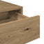 skrivebord 101x50x76,5 cm konstrueret træ kunsteg