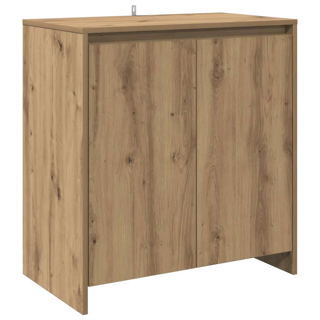 skænk 70x41x75 cm konstrueret træ kunsteg