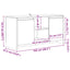 tv-bord 102x37,5x52,5 cm konstrueret træ kunsteg