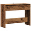 konsolbord 100x35x76,5 cm konstrueret træ antikt træ