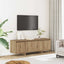 tv-bord 120x30x40,5 cm konstrueret træ kunsteg
