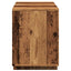 tv-bord 130x35x50 cm konstrueret træ antikt trælook