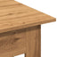 sofabord 102x55x42 cm konstrueret træ kunsteg