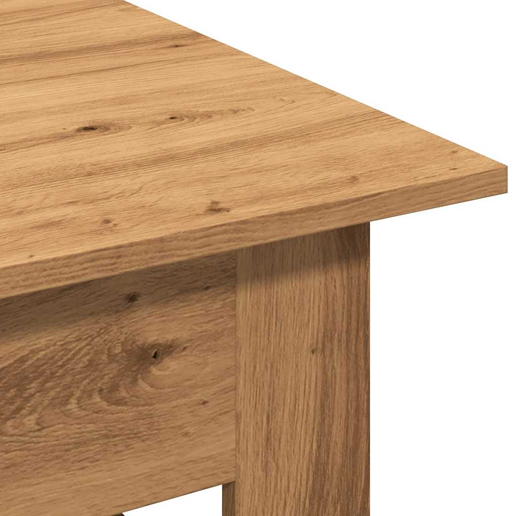 sofabord 102x55x42 cm konstrueret træ kunsteg