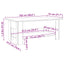 sofabord 102x55x42 cm konstrueret træ kunsteg
