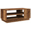 sofabord 102x55x43 cm konstrueret træ antikt trælook