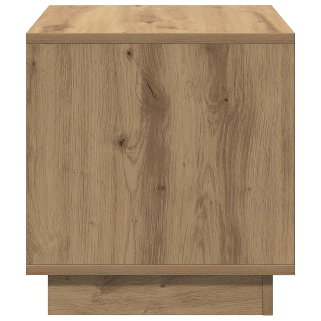sofabord 40x40x43 cm konstrueret træ kunsteg
