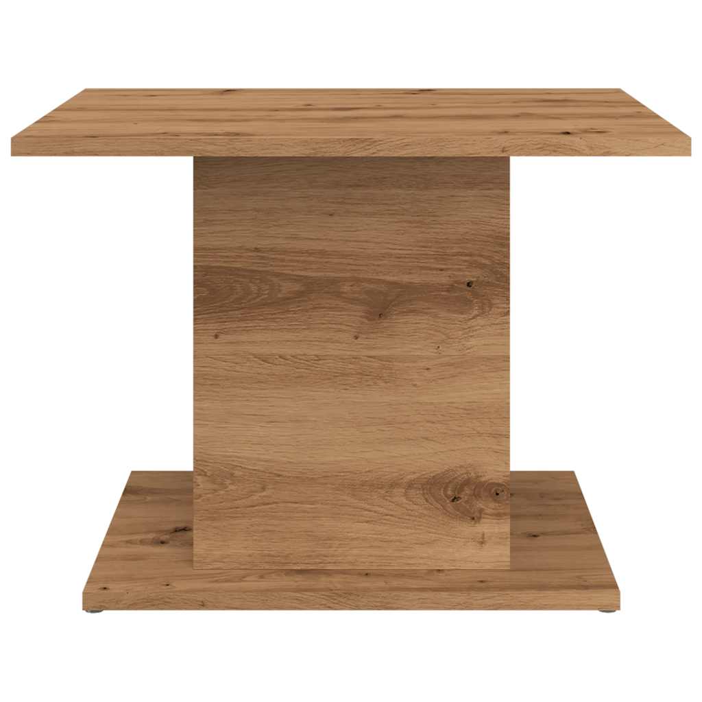 sofabord 55,5x55,5x40 cm konstrueret træ kunsteg