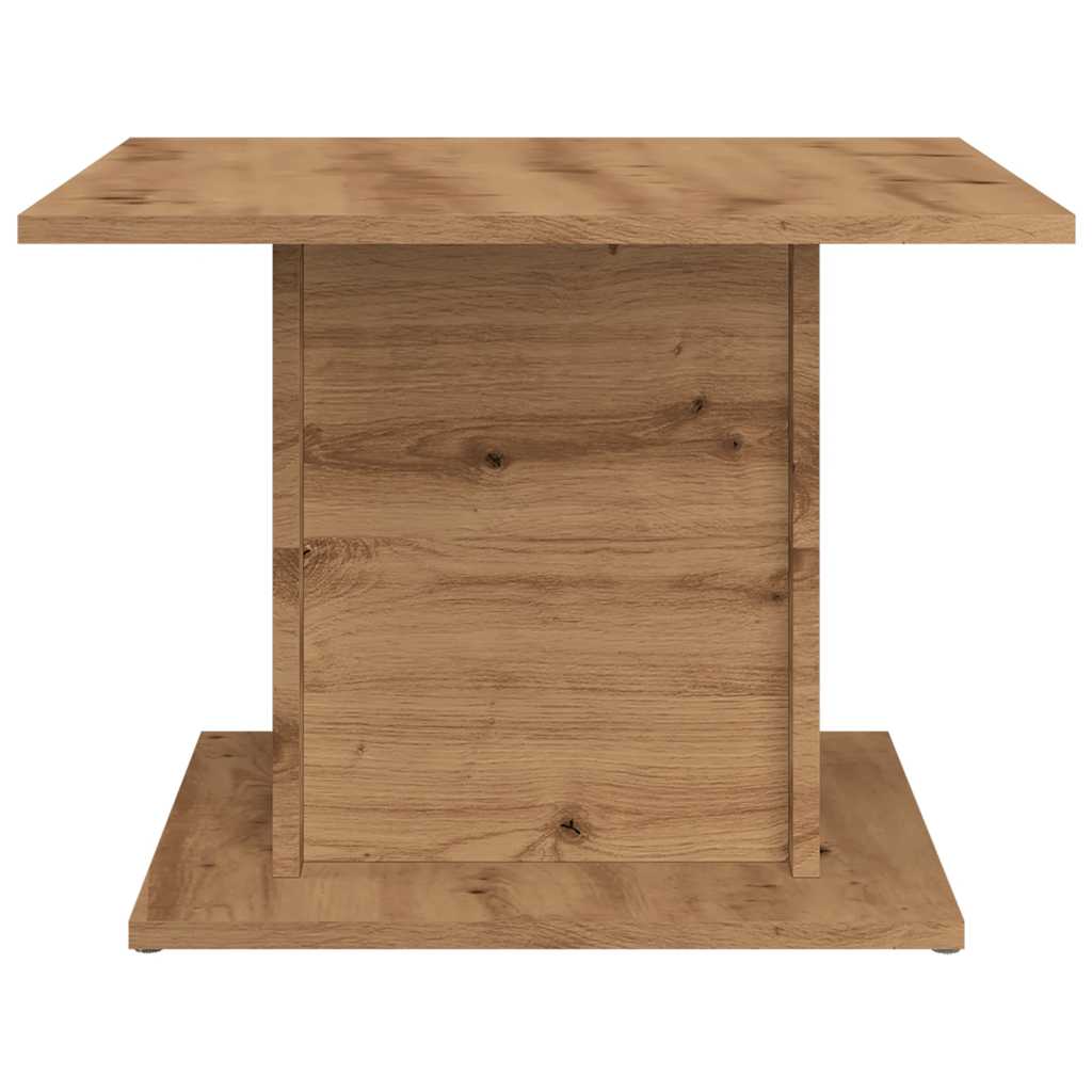 sofabord 55,5x55,5x40 cm konstrueret træ kunsteg