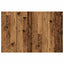sengegærde 120x1,5x80 cm konstrueret træ antikt trælook