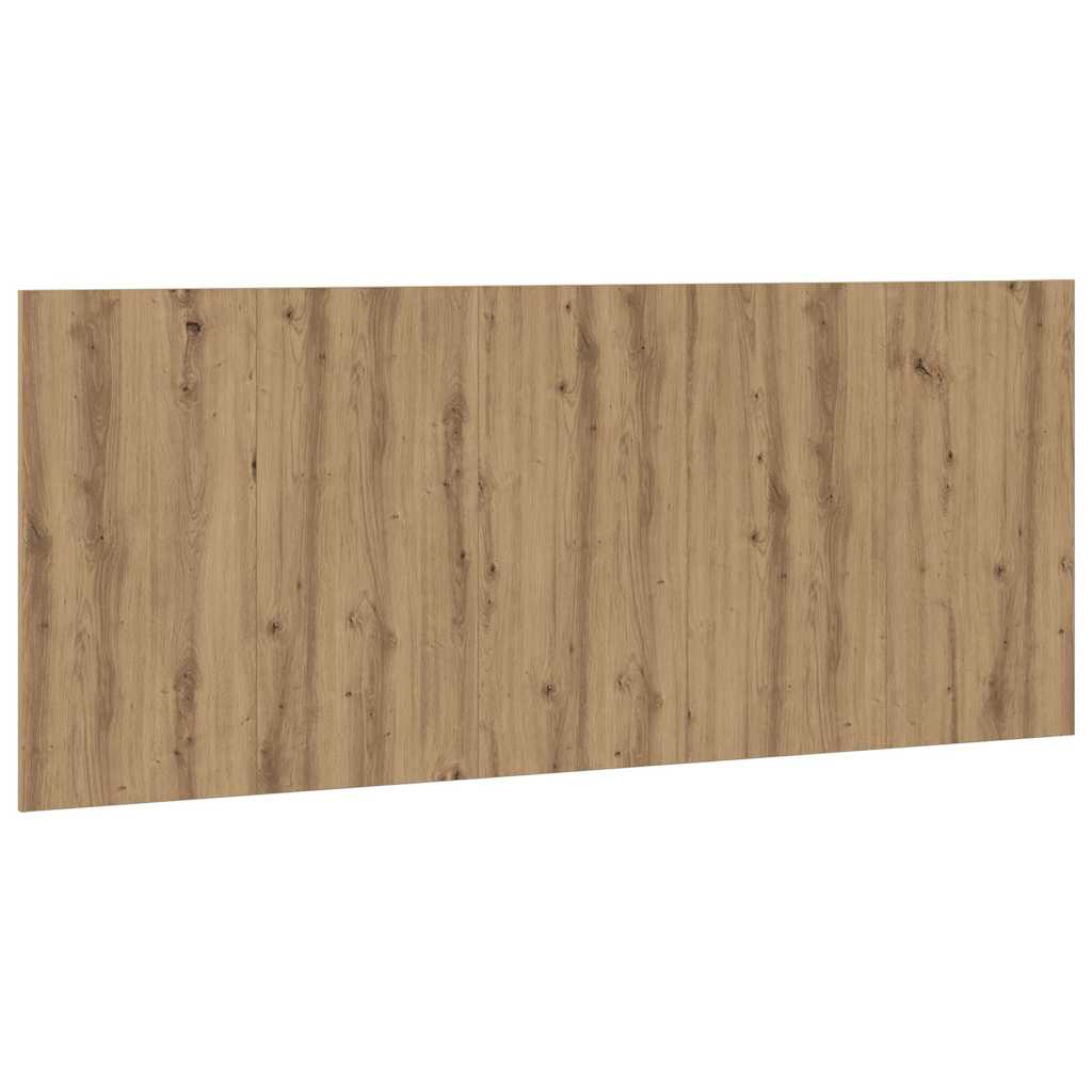 sengegærde 200x1,5x80 cm konstrueret træ kunsteg