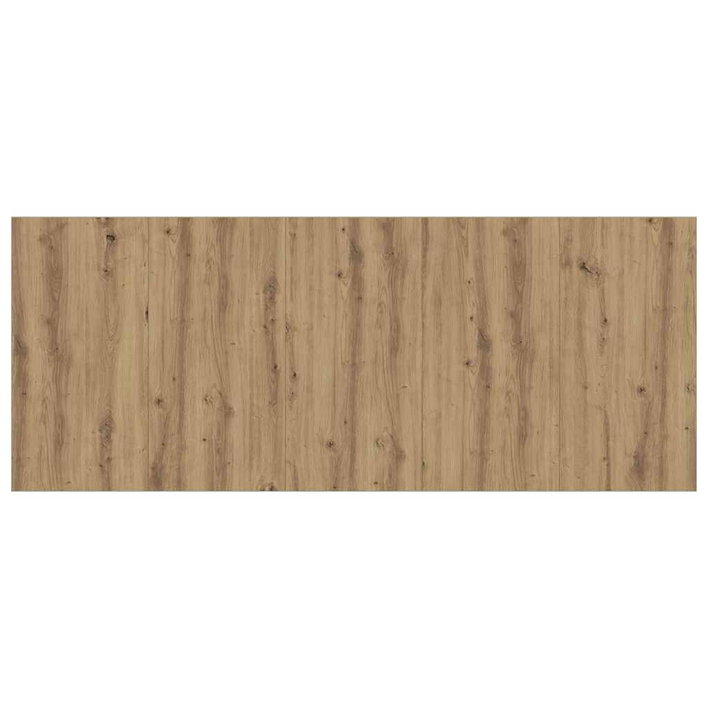sengegærde 200x1,5x80 cm konstrueret træ kunsteg