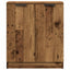 skænk 60x30x70 cm konstrueret træ antikt trælook