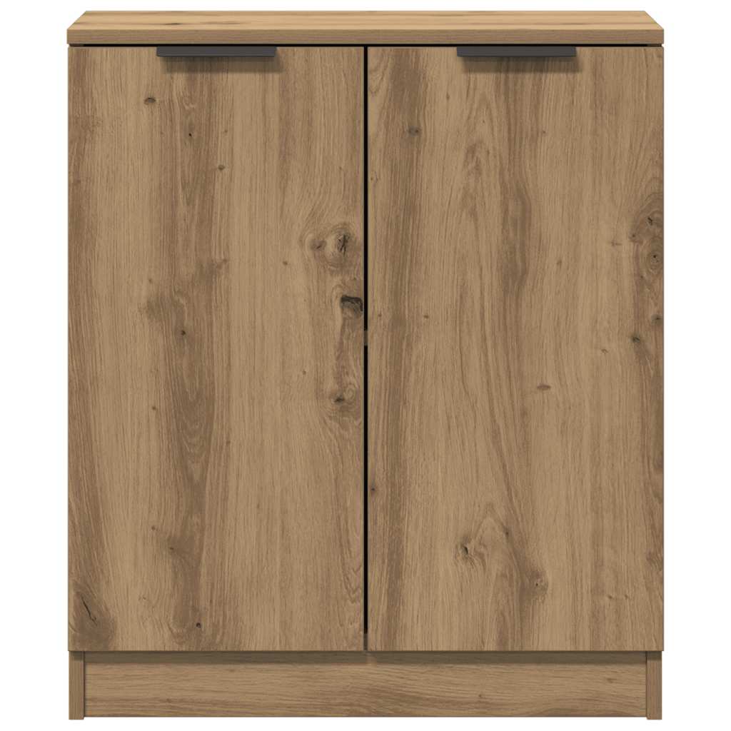 skænk 60x30x70 cm konstrueret træ kunsteg