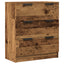 skænk 60x30x70 cm konstrueret træ antikt trælook