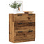 skænk 60x30x70 cm konstrueret træ antikt trælook