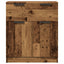 skænk 60x30x70 cm konstrueret træ antikt trælook