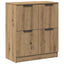 skænk 60x30x70 cm konstrueret træ kunsteg
