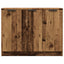 skænk 90,5x30x70 cm konstrueret træ antikt trælook