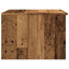 sofabord 50x50x36 cm konstrueret træ antikt træ