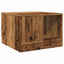sofabord 50x50x36 cm konstrueret træ antikt træ