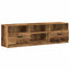 tv-bord 150x33,5x45 cm konstrueret træ gammelt trælook
