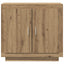 skænk 80x40x75 cm konstrueret træ kunsteg