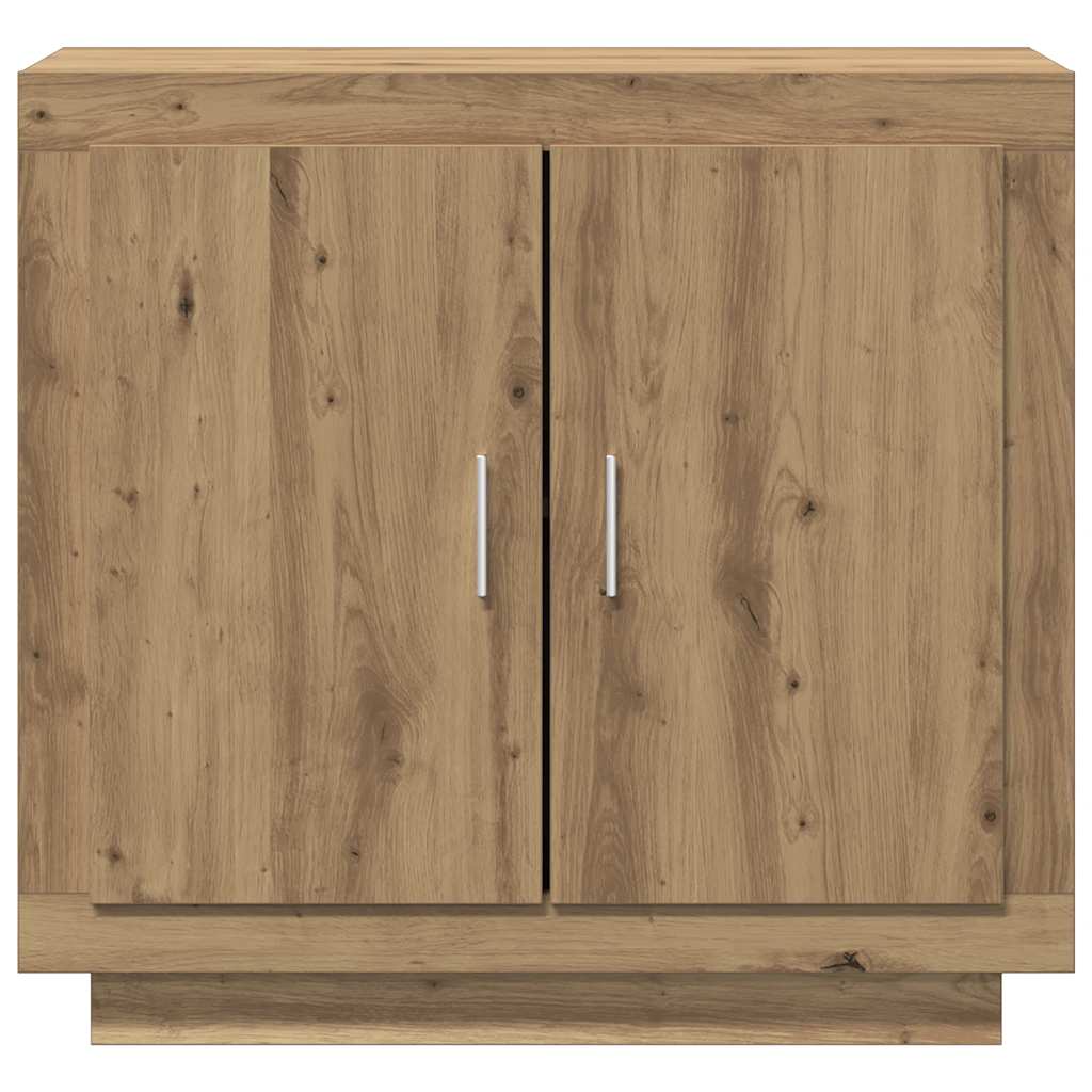 skænk 80x40x75 cm konstrueret træ kunsteg