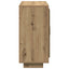 skænk 92x35x75 cm konstrueret træ artisan eg