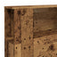 sengegavl med opbevaring 200x18,5x102,5 cm konstrueret træ