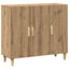 skab 90x34x80 cm konstrueret træ kunsteg