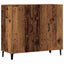 skab 90x34x80 cm konstrueret træ gammelt træ-look