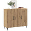 skab 90x34x80 cm konstrueret træ kunsteg