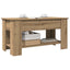 sofabord 101x49x52 cm konstrueret træ kunsteg
