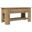 sofabord 101x49x52 cm konstrueret træ kunsteg