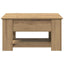 sofabord 79x49x41 cm konstrueret træ kunsteg