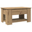 sofabord 79x49x41 cm konstrueret træ kunsteg