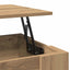 sofabord 79x49x41 cm konstrueret træ kunsteg