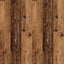 sengebord 40x36x65 cm konstrueret træ gammelt trælook