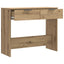 konsolbord 90x36x75 cm konstrueret træ kunsteg