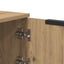tv-bord 102x35x36,5 cm konstrueret træ kunsteg