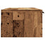 vægskab 102x30x20 cm konstrueret træ gammelt træ-look