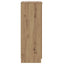 skoreol 59x35x100,5 cm konstrueret træ kunsteg