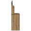 makeupbord med spejl 96x39x142 cm kunsteg