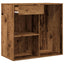 kosmetikskab 80x40x75 cm konstrueret træ gammelt træ-look