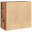kosmetikskab 80x40x75 cm konstrueret træ gammelt træ-look
