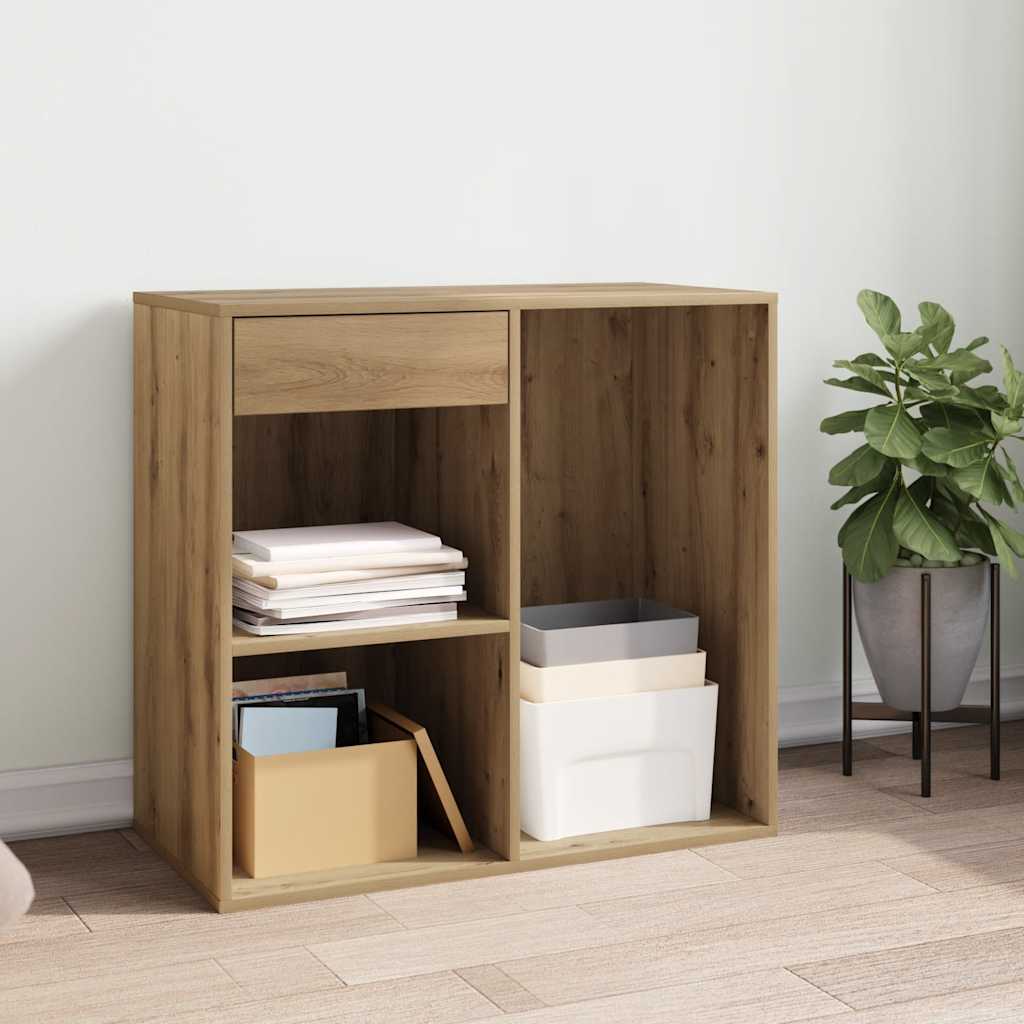 Badeværelsesskab 80x40x75 Cm Konstrueret Træ - Artisan Eg